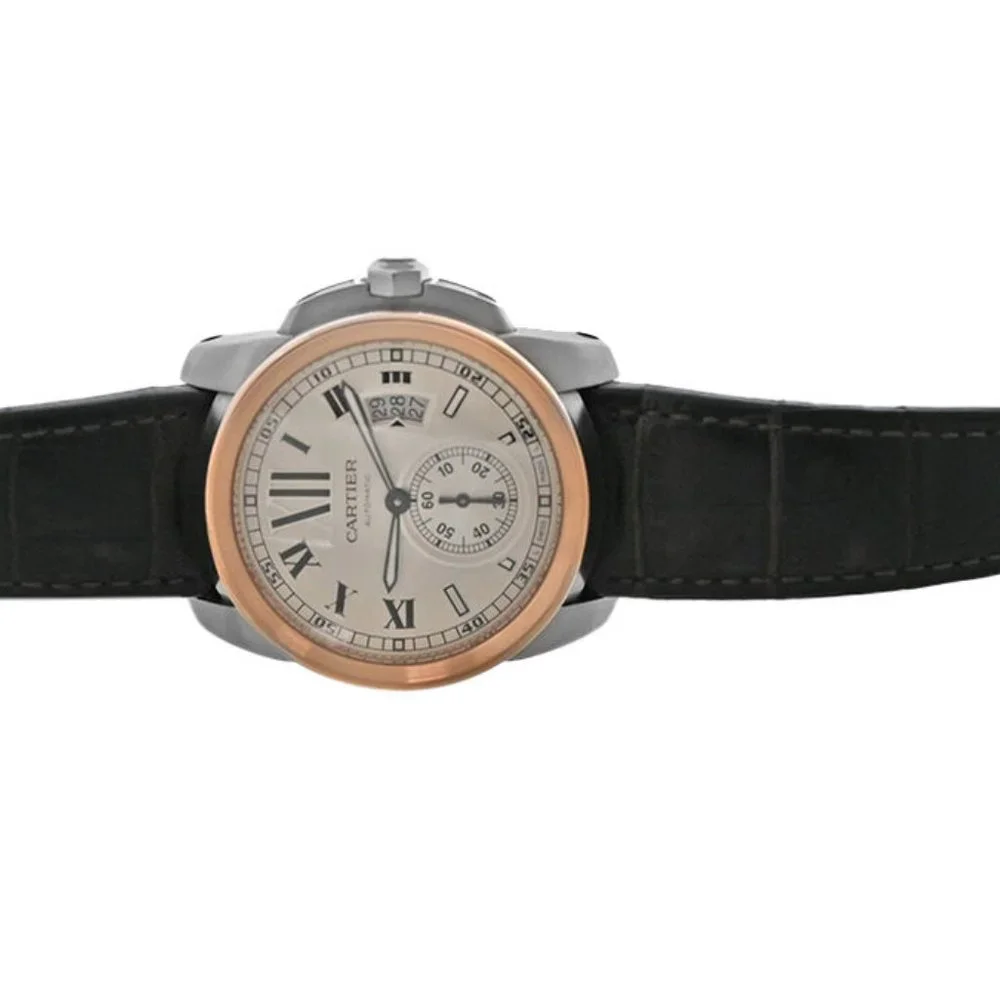 Sale! Cartier 42mm Rose Gold Automatic Watch With Box & Cards!!!!